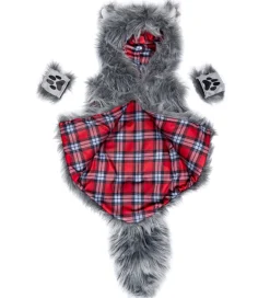 Great Pretenders Udklædningstøj|Rolleleg>Udklædning - Big Bad Wolf - Grå