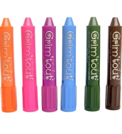 Grim Tout Tuscher Og Farver|Maling>Angigtsmaling - 6 Pak