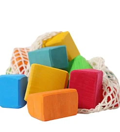 Grimms Konstruktionslegetøj|Byg Og Klodser>Byggeklodser - Træ - Waldorf - Multifarvet