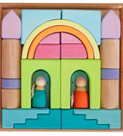 Grimms Byg Og Klodser|Trælegetøj>Trælegetøj - Building World - Cloud Play