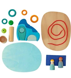 Grimms Trælegetøj>Trælegetøj - Small World Play By The Water