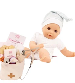 Götz Dukker Og Tilbehør>Dukke m. Tilbehør - Cosy Aquini - 33 cm - Be a Doctor