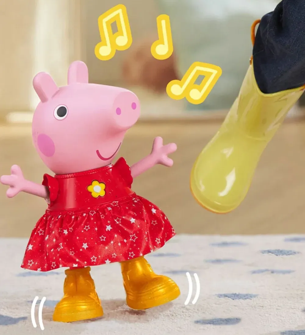 Gurli Gris Figurer>Legetøj m. Lyd - Engelsk - Vandpyttefest