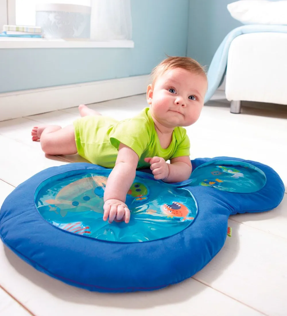 HABA Legetæpper Og Legegulve>Legemåtte - Vand - 60x40 cm - Blå