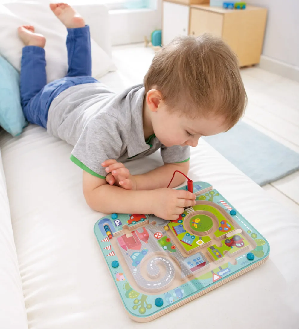 HABA Spil|Magnetlegetøj>Magnetiskspil - Byens Labyrint