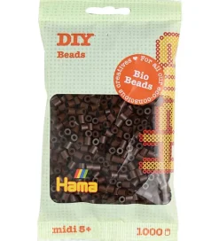 Hama Perler>Bio Midi Perler - 1000 stk. - 12 Brun