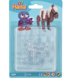 Hama Perler>Connectors - 4 stk. - Transparent