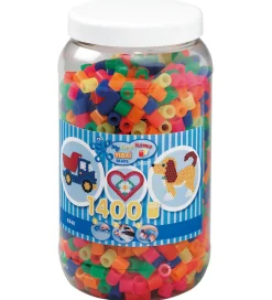 Hama Halloween|Perler>Maxi Perler - 1400 stk - Neon Mix