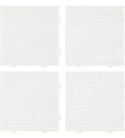 Hama Perler>Midi Perleplader - 4 stk - Firkant
