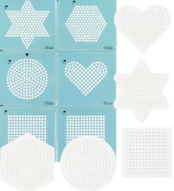 Hama Perler>Midi Perleplader m. Stickers - 5 stk/6 stk - Gemotrisk