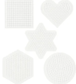 Hama Perler>Midi Perleplader m. Stickers - 5 stk/6 stk - Gemotrisk