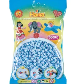 Hama Perler>Midi Perler - 3000 stk. - 97 Pastel Isblå