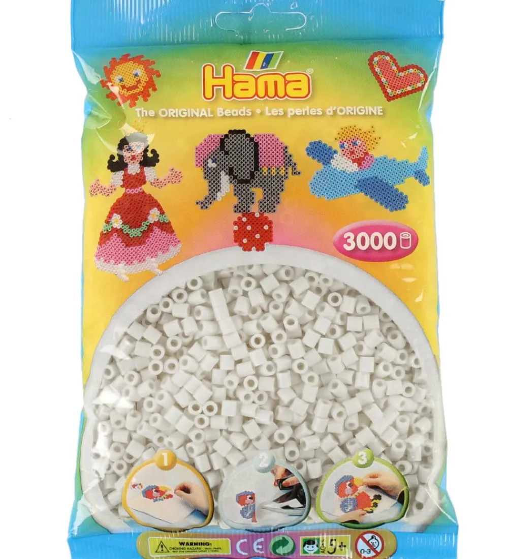 Hama Perler>Midi Perler - 3000 stk. - 77 Kit