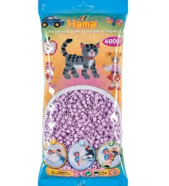 Hama Perler>Midi Perler - 6000 stk. - 96 Pastel Syren