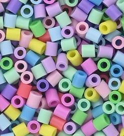 Hama Perler>Midi Perler - 30.000 stk. - 50 Pastel Mix