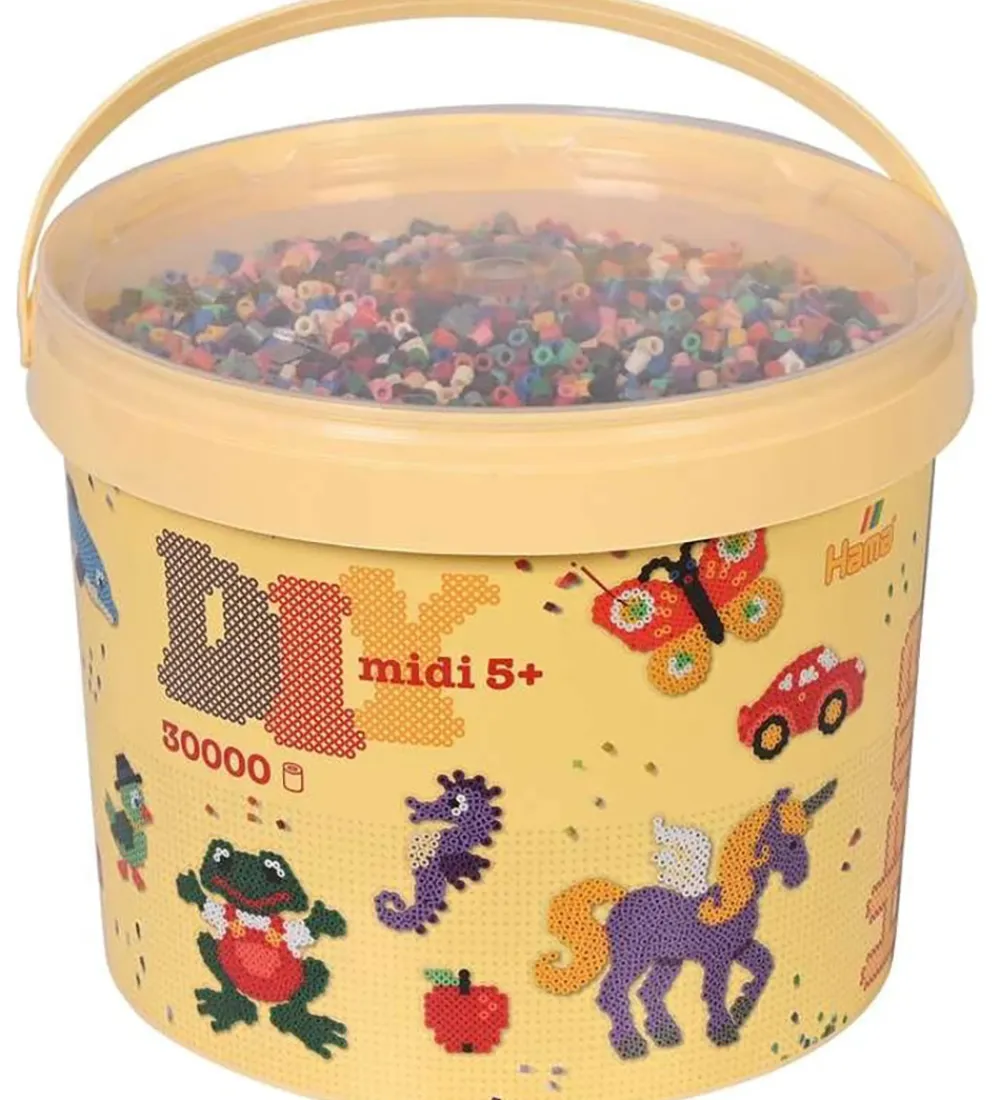 Hama Perler>Midi Perler - 30.000 stk. - 67 Mix