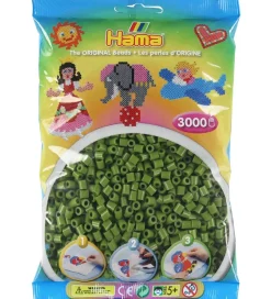 Hama Perler>Midi Perler - 3000 stk. - 84 Oliven