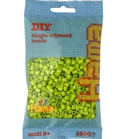 Hama Perler>Midi Perler - 1000 stk. - 104 Lime