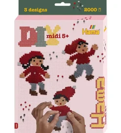 Hama Perler>Midi Perler - 2000 stk. - DIY Ophæng - Kravlenisser