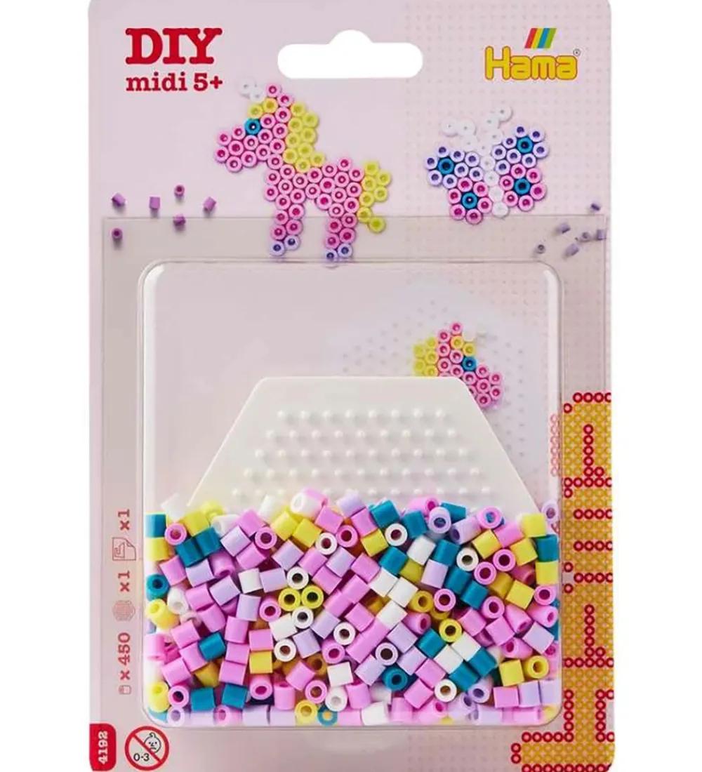 Hama Perler>Midi Perler - 450 stk. - Enhjørning