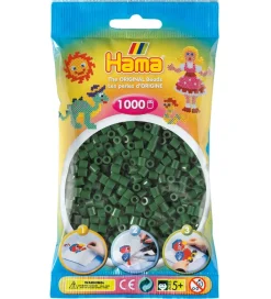 Hama Perler>Midi Perler - 1000 stk. - Skovgrøn