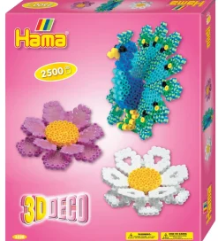 Hama Perler>Midi Perlesæt - 2500 stk. - 3D - Deco