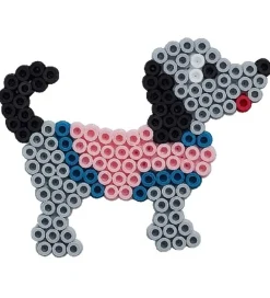 Hama Perler>Midi Perlesæt - 1100 stk. - Dukke & Hund