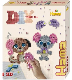 Hama Perler>Midi Perlesæt - 2500 stk. - Dyresalon