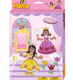 Hama Perler>Midi Perlesæt - 2000 stk. - Prinsesser