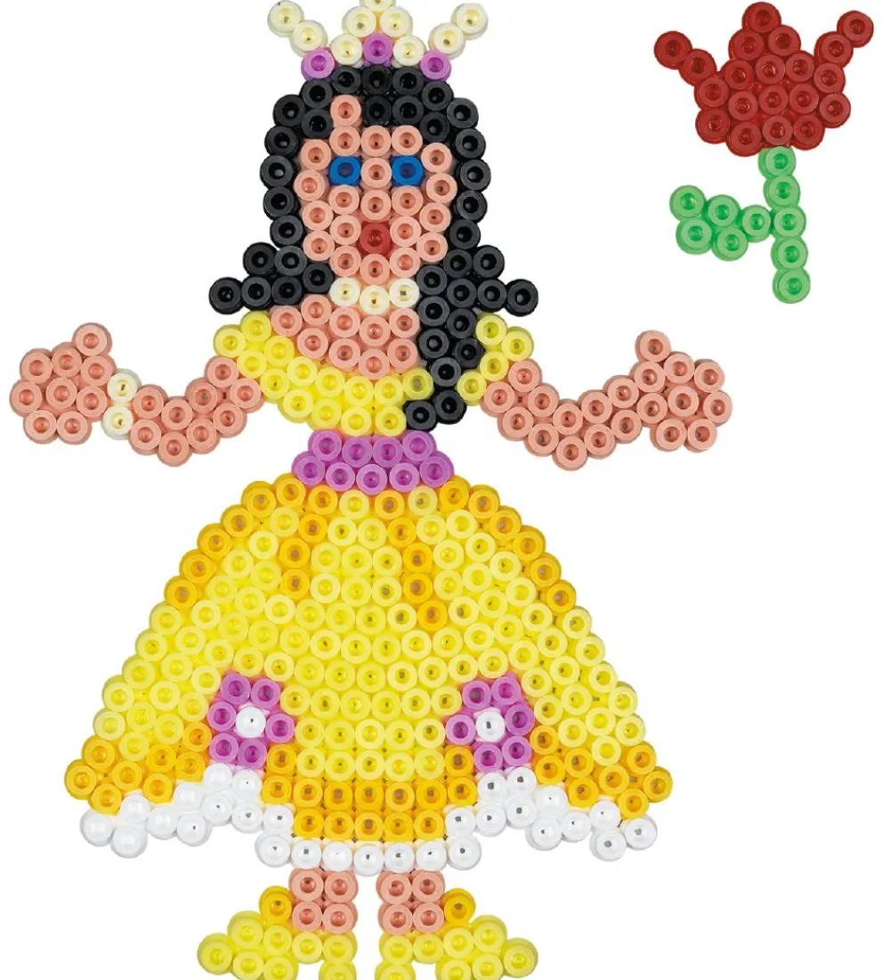 Hama Perler>Midi Perlesæt - 2000 stk. - Prinsesser