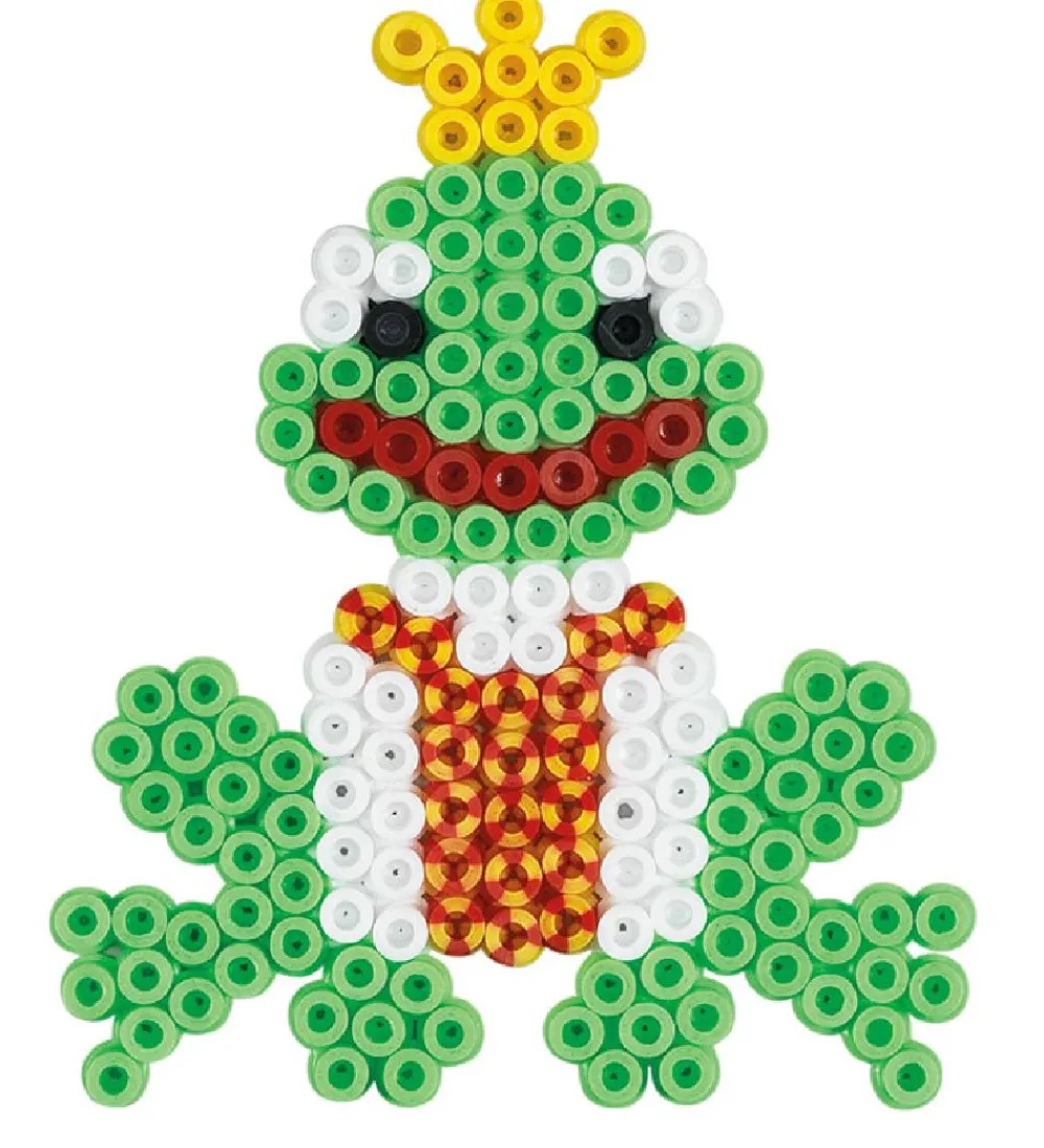 Hama Perler>Midi Perlesæt - Lille Frø - 350 stk. - Multifarvet