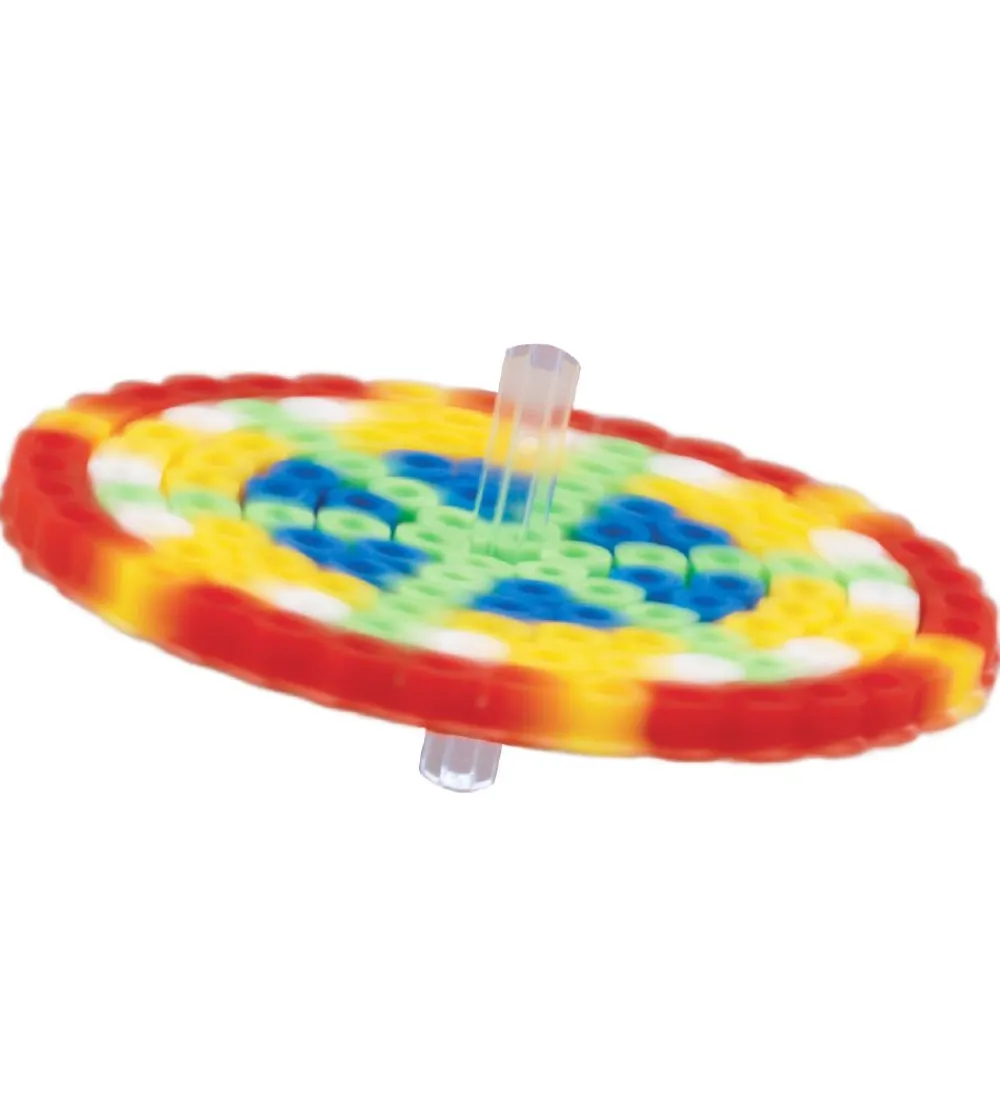 Hama Perler>Midi Perlesæt - Snurretop - 600 stk. - Multifarvet