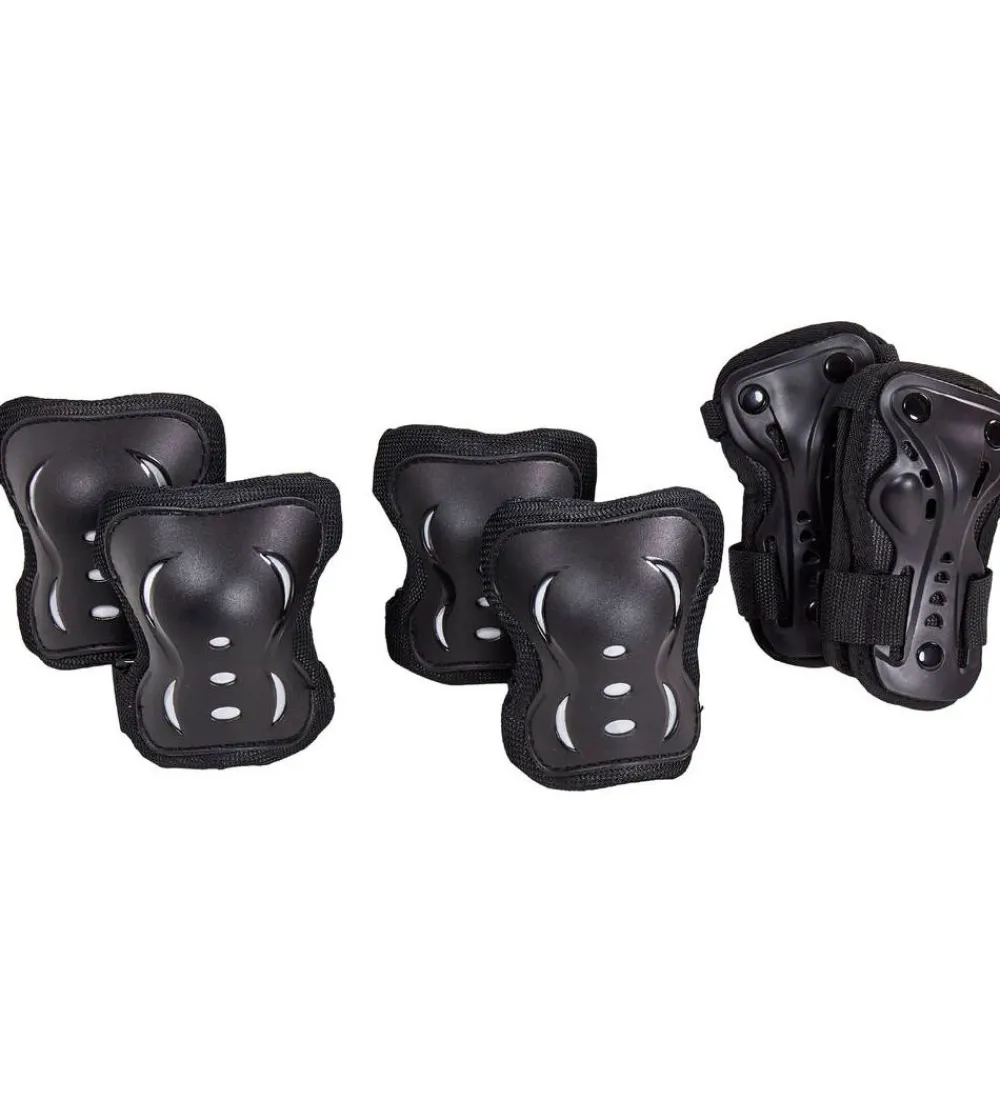 HangUp Rulleskøjter>Beskyttelsessæt - 3-pak - Sort