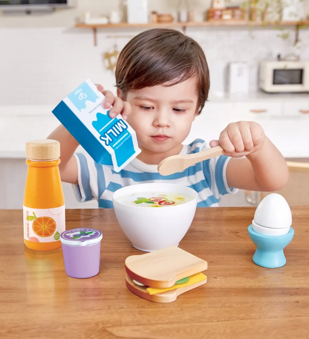 Hape Legemad>Legemad - 13 Dele - Morgenmad