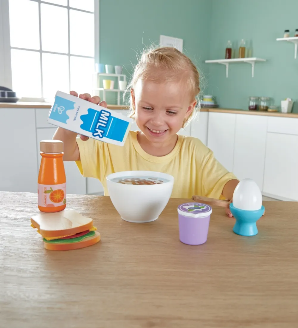 Hape Legemad>Legemad - 13 Dele - Morgenmad