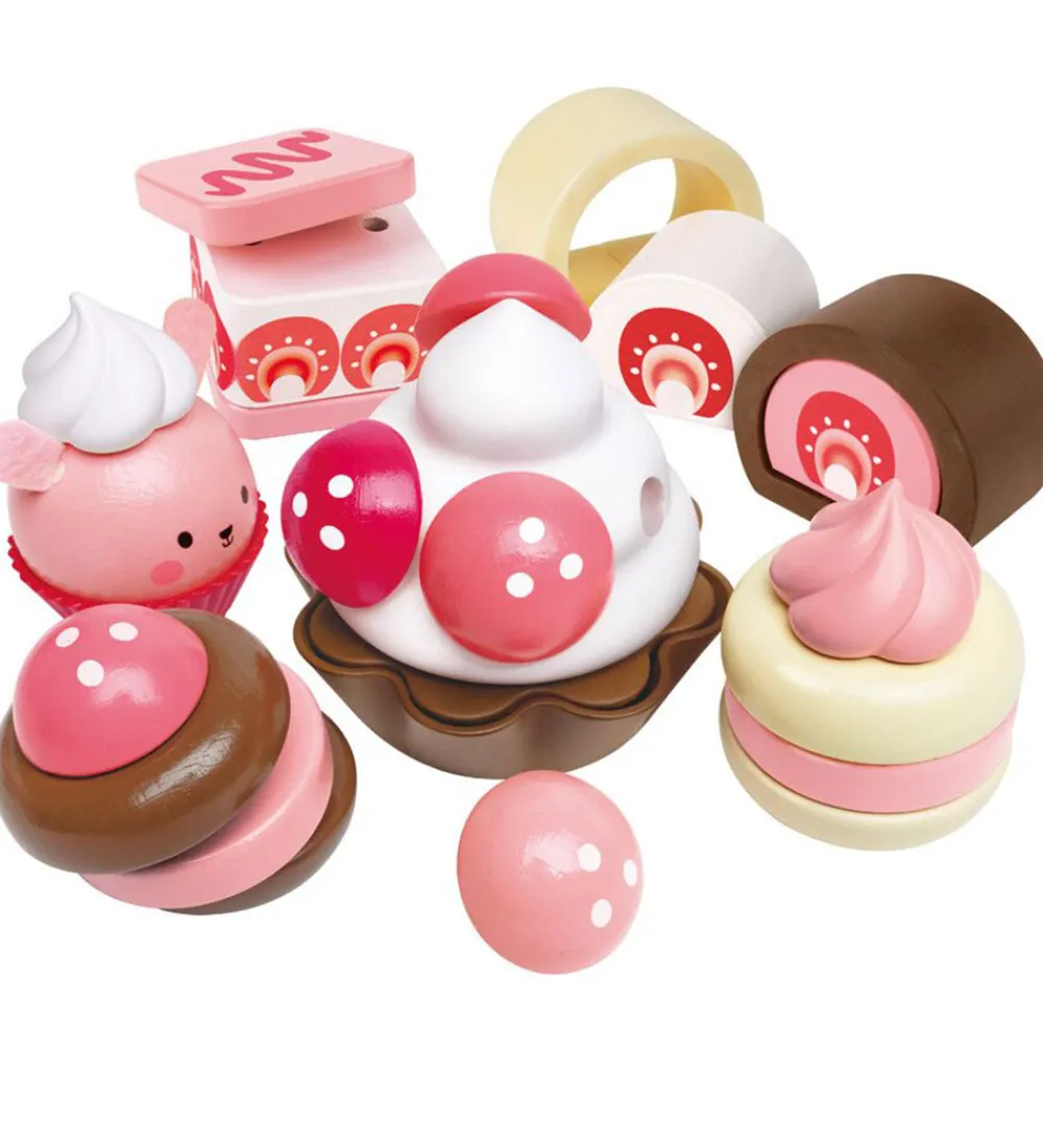 Hape Legemad>Legemad - Træ - Jordbærdesserter