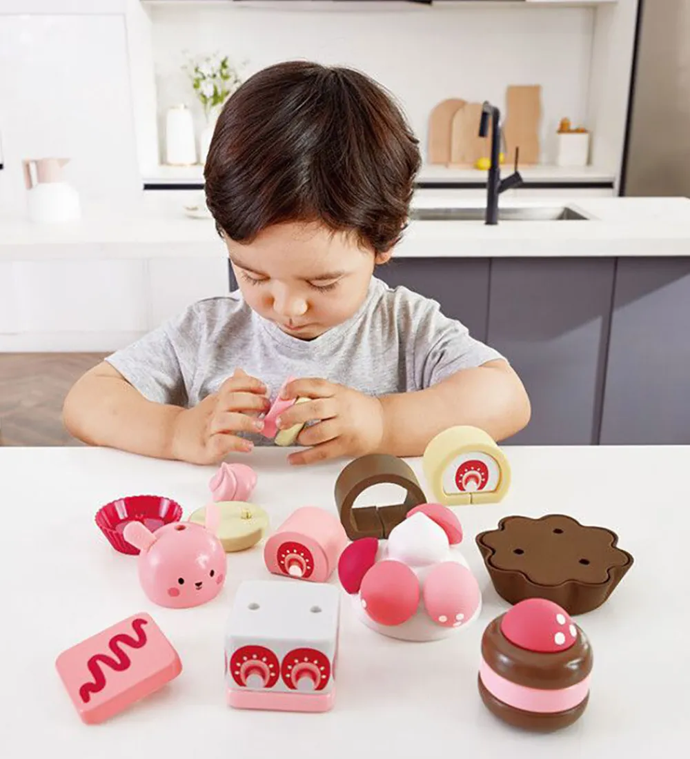 Hape Legemad>Legemad - Træ - Jordbærdesserter