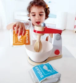Hape Legemad>Legesæt - 4 Dele - Mix & Bag Røremaskine