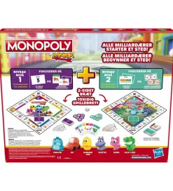 Hasbro Spil>Brætspil - Monopoly Junior - 2-i-1