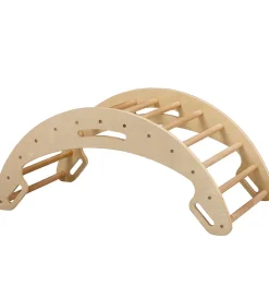 Hemmingsen Kids Trælegetøj|Motorisk Legetøj>Klatrebue - Luna - 90x45x48 cm - Nature