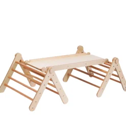 Hemmingsen Kids Trælegetøj|Motorisk Legetøj>Klatrestativ - Alice - 110x45 cm - Natur