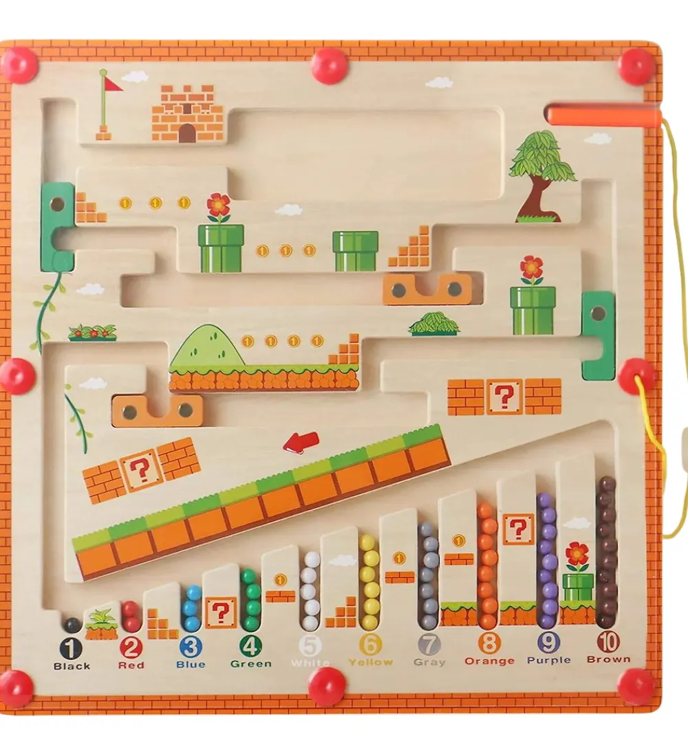 Hemmingsen Kids Kreativ Leg>Magnetisk Aktivitetstavle - Svamp