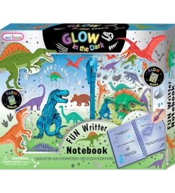 Hot Focus Kreasæt>Dagbog m. Usynligt Blæk - Glow in The Dark