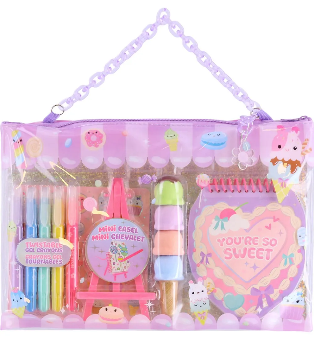 Hot Focus Kreativ Leg>Taske m. Farvesæt