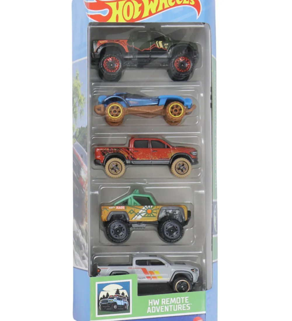 Hot Wheels Biler, Tog Og Køretøjer>Biler - 5-pak - HW Remote Adventures