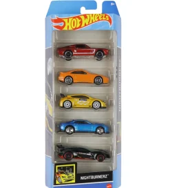 Hot Wheels Biler, Tog Og Køretøjer>Biler - 5-pak - NightBurnerz