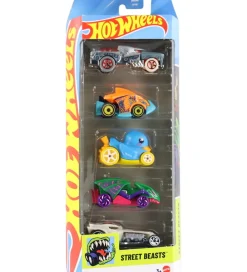 Hot Wheels Biler, Tog Og Køretøjer>Biler - 5-pak - Street Beasts