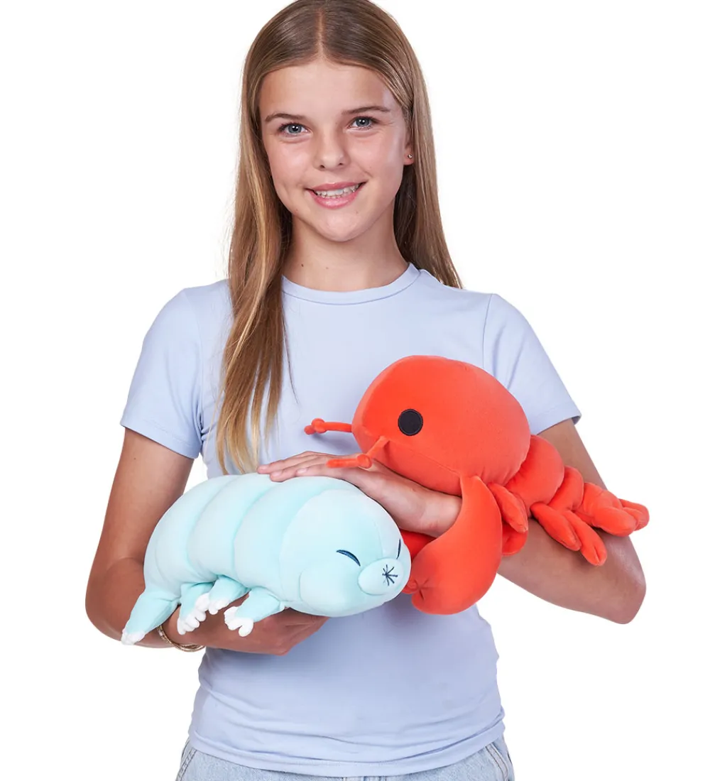 Hug A Lumps Bamser>Bamse m. Tyngde - Small - Hummer - Lenny