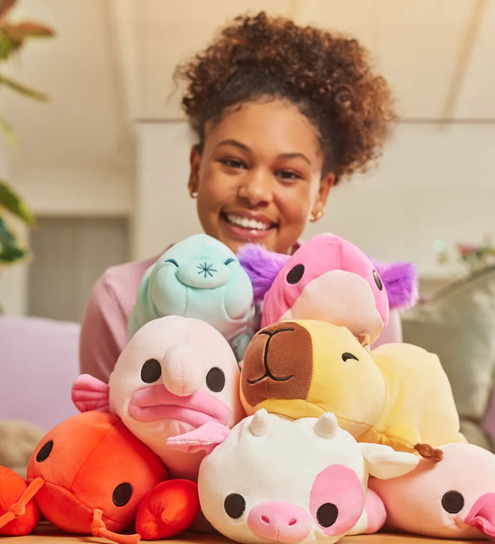 Hug A Lumps Bamser>Bamse m. Tyngde - Small - Hummer - Lenny