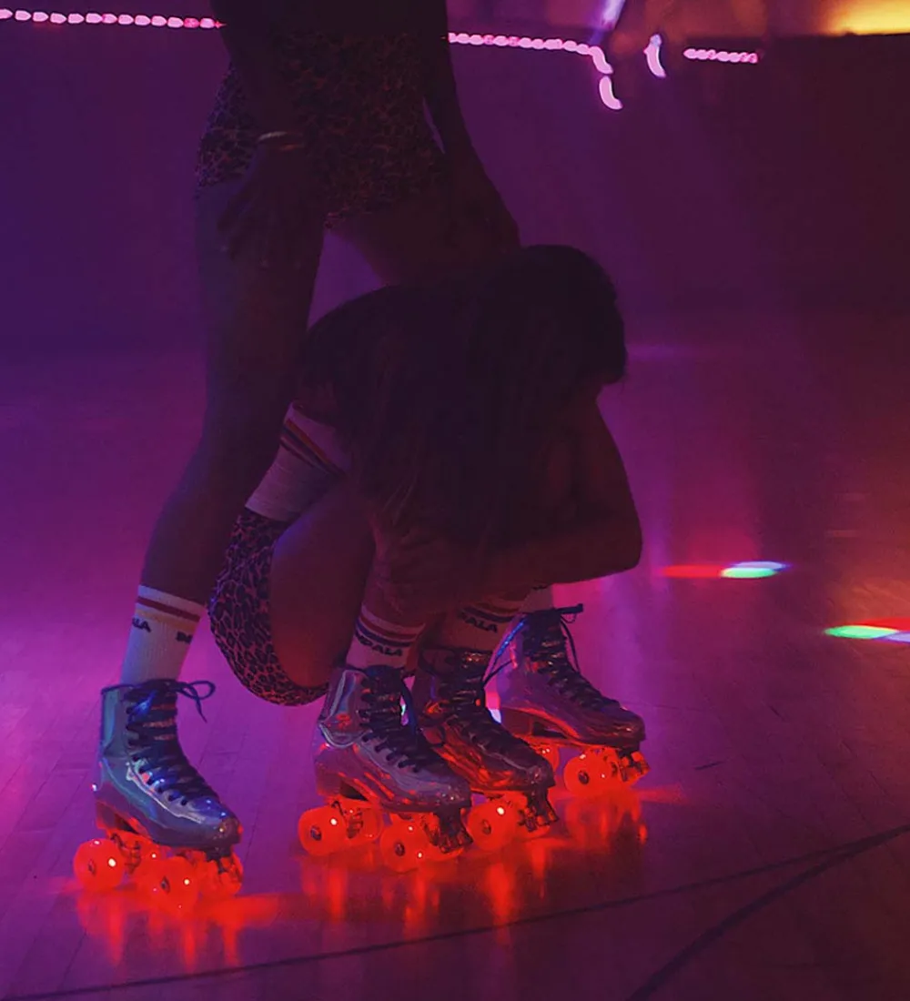 Impala Rulleskøjter>Hjul - 4-pak - 62 mm - Blå m. Lys